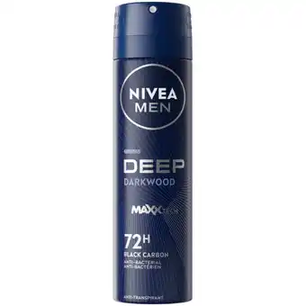 Albert Heijn NIVEA Men deep black carbon anti-transpirant aanbieding