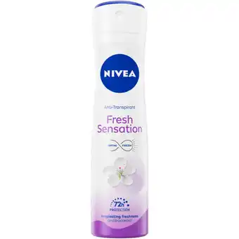 Albert Heijn NIVEA Fresh sensation anti transpirant spray aanbieding