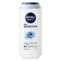 Albert Heijn NIVEA Men sensitive douchegel 3-in-1 aanbieding