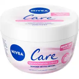 Albert Heijn NIVEA Care sensitive crème intensief voedend aanbieding