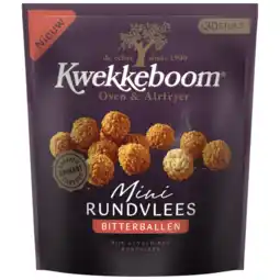 Albert Heijn Kwekkeboom Mini rundvlees bitterballen aanbieding
