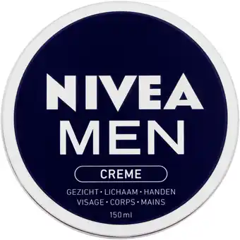 Albert Heijn NIVEA Men crème gezicht, lichaam & handen aanbieding