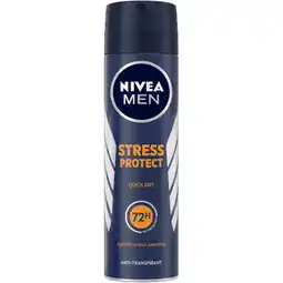 Albert Heijn NIVEA Men stress protect deodorant spray aanbieding