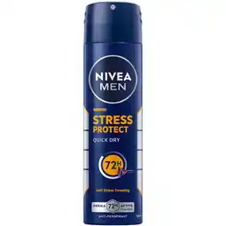 Albert Heijn NIVEA Men stress protect deodorant spray aanbieding