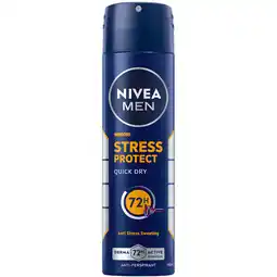 Albert Heijn NIVEA Men stress protect deodorant spray aanbieding