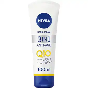 Albert Heijn NIVEA 3in1 antiage q10 handcréme antirimpel aanbieding
