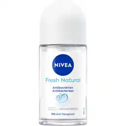 Albert Heijn NIVEA Fresh natural deodorant roller aanbieding