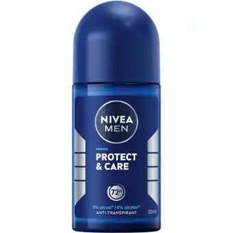 Albert Heijn NIVEA Men protect & care deodorant roller aanbieding