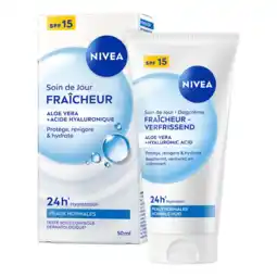 Albert Heijn NIVEA Hydraterende dagcrème spf15 normale huid aanbieding