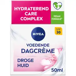 Albert Heijn NIVEA Voedende dagcrème droge huid spf30 aanbieding
