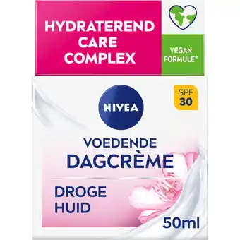 Albert Heijn NIVEA Voedende dagcrème droge huid spf30 aanbieding