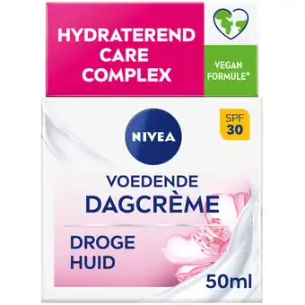 Albert Heijn NIVEA Voedende dagcrème droge huid spf30 aanbieding