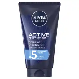Albert Heijn NIVEA Men craft styling matte gel aanbieding