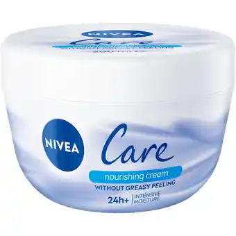 Albert Heijn NIVEA Care voedende crème gezicht en lichaam aanbieding