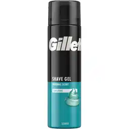 Albert Heijn Gillette Gevoelige huid scheergel aanbieding