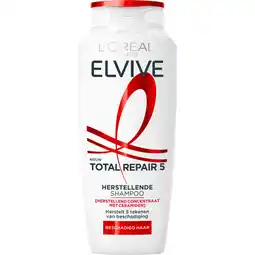 Albert Heijn L'Oréal Paris Elvive Total repair 5 shampoo aanbieding
