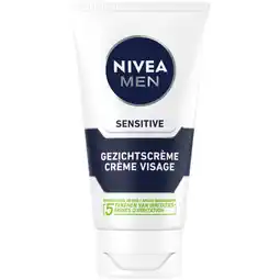 Albert Heijn NIVEA Men sensitive gezichtscrème aanbieding