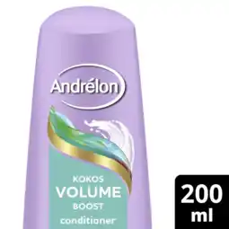 Albert Heijn Andrélon Kokos volume boost conditioner aanbieding