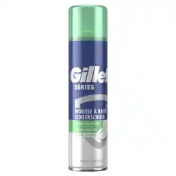Albert Heijn Gillette Series gevoelige huid scheerschuim aanbieding