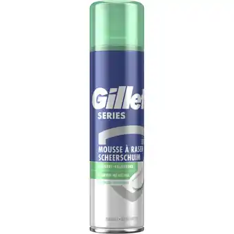 Albert Heijn Gillette Series gevoelige huid scheerschuim aanbieding