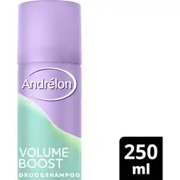 Albert Heijn Andrélon Droogshampoo verrassend volume aanbieding