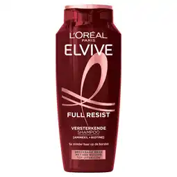 Albert Heijn L'Oréal Paris Elvive Full resist shampoo aanbieding