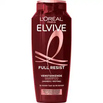 Albert Heijn L'Oréal Paris Elvive Full resist shampoo aanbieding