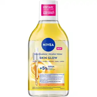Albert Heijn NIVEA Skin glow micellair water aanbieding