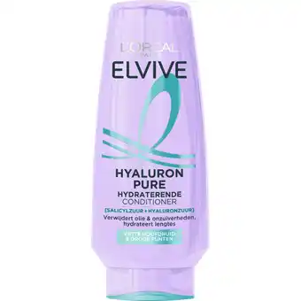 Albert Heijn L'Oréal Paris Elvive Hydra hyaluronic pure conditioner aanbieding