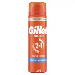 Albert Heijn Gillette Fusion scheergel hydratant aanbieding