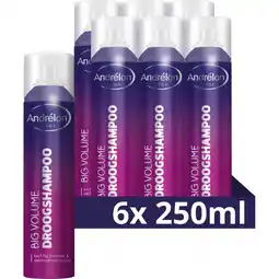 Albert Heijn Andrélon Pink big volume droogshampoo aanbieding