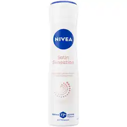 Albert Heijn NIVEA Satin sensation anti-transpirant spray aanbieding