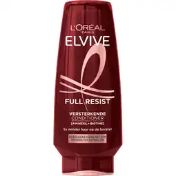 Albert Heijn L'Oréal Paris Elvive Full resist power conditioner aanbieding