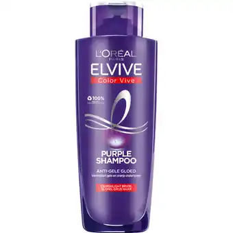 Albert Heijn L'Oréal Paris Elvive Color vive purple shampoo aanbieding
