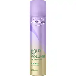 Albert Heijn Andrélon Verrassend volume styling haarspray aanbieding