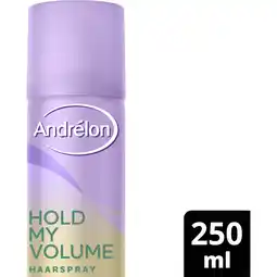 Albert Heijn Andrélon Verrassend volume styling haarspray aanbieding