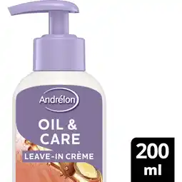 Albert Heijn Andrélon Oil & care anti-pluis leave-in crème aanbieding