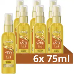 Albert Heijn Andrélon Oil & care 5in1 serum oil aanbieding