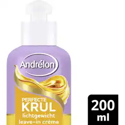 Albert Heijn Andrélon Perfecte krul licht leave-in crème aanbieding