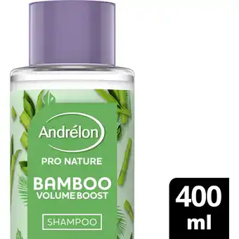 Albert Heijn Andrélon Pro nature bamboo volume boost shampoo aanbieding