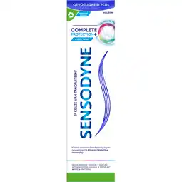Albert Heijn Sensodyne Complete protection cool mint tandpasta aanbieding