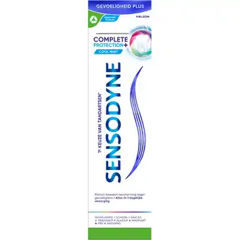 Albert Heijn Sensodyne Complete protection cool mint tandpasta aanbieding