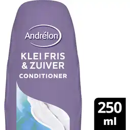 Albert Heijn Andrélon Kaolien klei fris & zuiver conditioner aanbieding