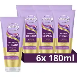 Albert Heijn Andrélon Intense repair 1 minuut wow masker aanbieding