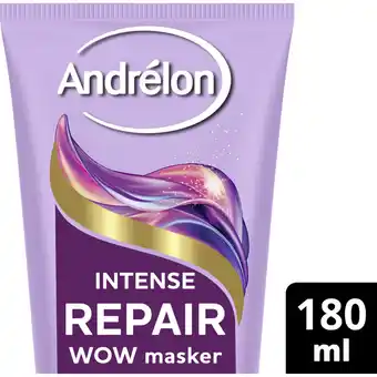 Albert Heijn Andrélon Intense repair 1 minuut wow masker aanbieding