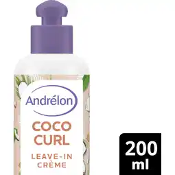 Albert Heijn Andrélon Pro nature coco curl creation leave-in aanbieding