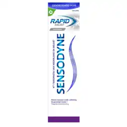 Albert Heijn Sensodyne Rapid relief whitening tandpasta aanbieding