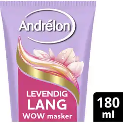 Albert Heijn Andrélon Levendig lang 1 minuut wow masker aanbieding
