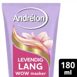 Albert Heijn Andrélon Levendig lang 1 minuut wow masker aanbieding