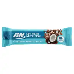 Albert Heijn Optimum Nutrition Chocolate sweet coconut bar aanbieding